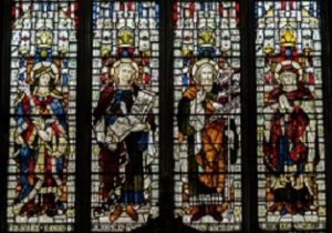 James Powell stained glass window